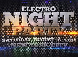 AE模板-时尚音乐派对舞蹈娱乐事件宣传片头Electro Night Party