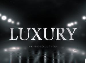 AE模板-4K大气灯光照射Logo动画 Cinematic Light Logo