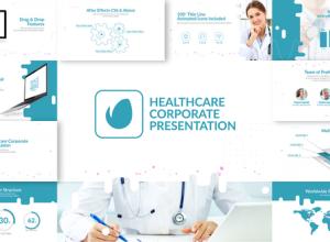 AE模板-医疗保健企业介绍 Healthcare & Corporate Presentation