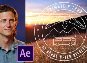 AE中学习logo标志设置动画MG教程Animate a Logo in Adobe After Effects CC with Motion Graphics