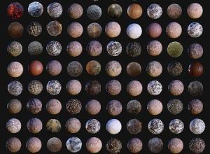 100组地形地面无缝PBR纹理4K材质贴图