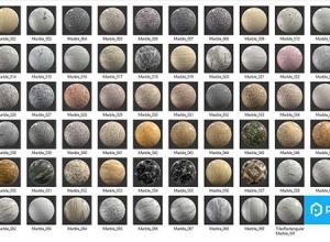 70种大理石PBR材质纹理贴图合集Poliigon Marble Collection