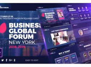 AE模板-时尚活动促销业务演示开场 Event Promo Business Presentation