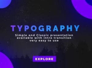 AE模板-时尚文字图形排版包装 Slide Zone v.3