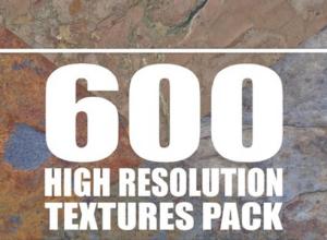 600组高分率无缝纹理贴图合集