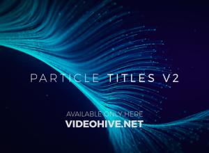 AE模板-大气漂亮粒子生长线条文字标题宣传片头开场