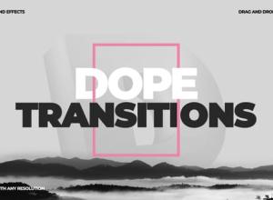 PR模板-464组聚焦冲击旋转平移信号损坏无缝视频转场Premiere预设