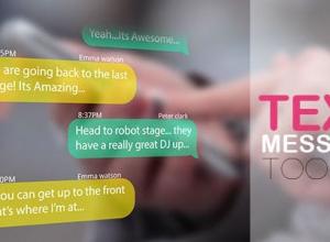 AE模板-社交媒体手机微信短信发短信聊天消息动画Text Messages | Text Message Kit