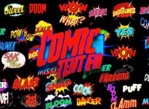 AE模板-60个漫画卡通文字标题动画 Comic Text FX