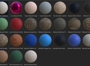 45组高品质Substance贴图材质合集