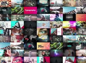 AE模板-1500+视频特效转场调色背景片头包装素材工具包V2