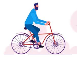AE人物角色骑自行车MG动画教程 Character Cycling, Bicycle Animation