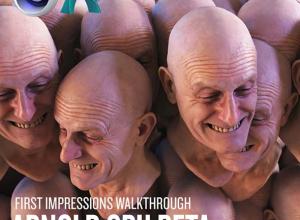 C4D教程-阿诺德渲染器GPU演示 含中文字幕