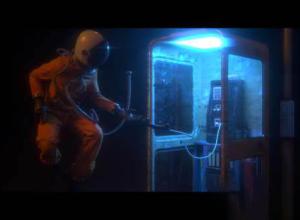 创意短片 52Hz C4D工程源文件 Astronaut + Phonebooth