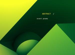 PR预设-渐变抽象三维动画背景栏目包装 Gradient – Abstract Event Promo Premiere Pro