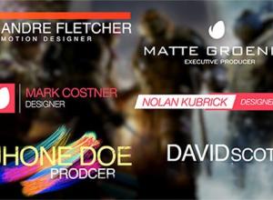 FCPX插件-43个时尚涂鸦商务简洁信号损坏字幕条标题动画