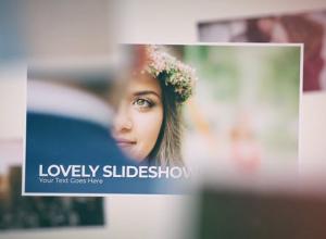 AE模板-三维空间感照片相册美好回忆开场片头+背景音乐