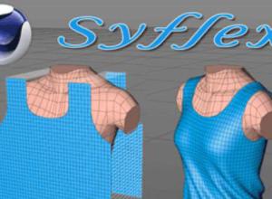 C4D布料模拟插件 Syflex for Cinema 4D R17/R18/R19/R20 Win破解版