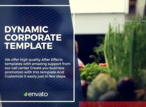 AE模板-现代企业幻灯片产品促销包装片头Corporate Slideshow V