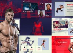 AE模板-体育俱乐部健身馆运动训练比赛宣传片 Sport Club - Crossfit Fitness Gym