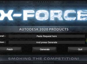 Autodesk 2020 Win XForce注册机