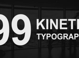 AE模板-99个动感文字标题排版动画包 99 Kinetic Titles Pack