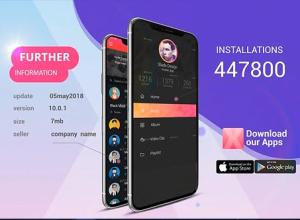 AE模板-iPhone手机APP宣传展示动画片头 App Promotion