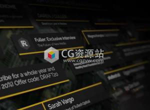 65组栏目包装字幕条视频素材