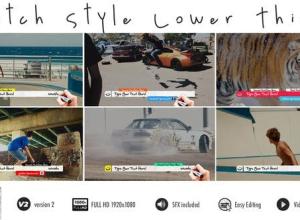 AE模板-卡通手写风格人名字幕条动画 Lower Thirds – Sketch