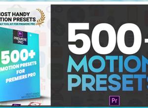 PR预设-500组图层运动出入动画 Most Handy Motion Preset