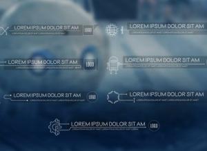 AE模板-现代简单科技感字幕条动画Science & Technology Lower Thirds Pack