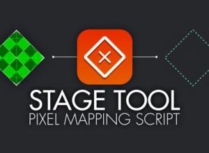 LED大屏幕VJ素材映射对齐AE脚本 Aescripts stageTool V1.4 + 使用教程