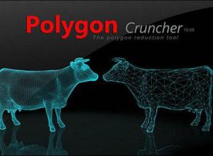3DS MAX/Maya/Lightwave模型减面优化插件 Mootools Polygon Cruncher 14.50 Win破解版