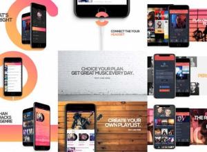 AE模板-iPhone手机APP音乐应用程序展示动画Music App Promo