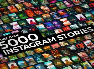 AE模板-竖屏手机视频博客ins封面包装Stories Generator