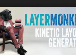 AE脚本-图层运动排版MG动画 LayerMonkey v1.17