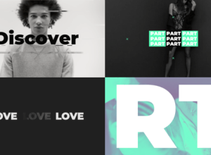 FCPX插件-4K时尚节奏感网络视频快闪片头+使用教程