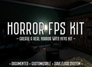 Unity恐怖游戏源码 Horror FPS KIT v1.6.3c
