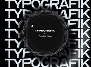 AE模板-创意动力学文字排版动画片头 Typografik – Kinetic Poster Titles