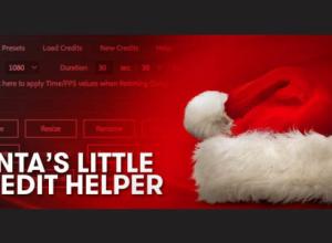 人员信息字幕介绍AE脚本 Aescripts Santa’s Little Credit Helper v1.1 + 使用教程