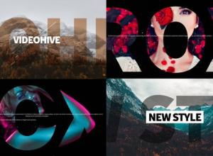 AE模板-企业快速介绍文本排版动态开场Openexr 3 - Dynamic Opener