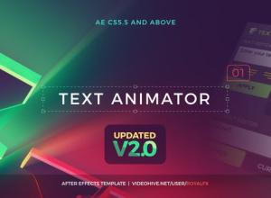 AE模板+脚本-时尚创意文字标题排版动画 Creative Titles V2.1