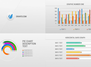 AE模板-信息图表统计企业成长视频信息工具包Video Info Kit