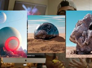 C4D/Ps创意三维场景合成教程 Skillshare – Create an Abstract Landmark Using Cinema 4D and Photoshop