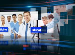 AE模板-科技感科学医学纪录片介绍图片视频开场