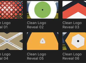 FCPX插件-30种简洁MG图形logo标志动画片头