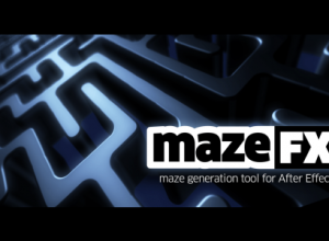 AE迷宫线路图制作脚本 Aescripts mazeFX v1.32 Win/Mac