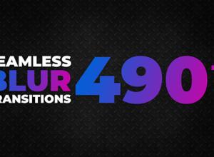 Pr预设-490+现代动感无缝模糊视线视频转场预设