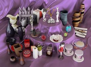 室内艺术装饰品3D模型 Evermotion – Archmodels vol.111