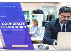 AE模板-企业介绍幻灯片包装宣传片头 Corporate Presentation Slideshow